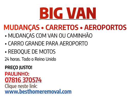  BIG VAN MUDANÇAS   CARRETOS   AEROPORTOS   Mudanças com van ou caminhão   CARRO GRANDE PARA AEROPORTO   REBOQUE DE M   