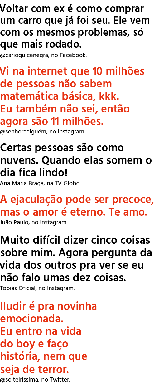 Voltar com ex é como comprar um carro que já foi seu  Ele vem com os mesmos problemas, só que mais rodado   carioquic   