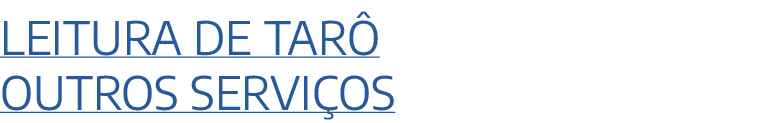 Leitura de tar Outros servi os