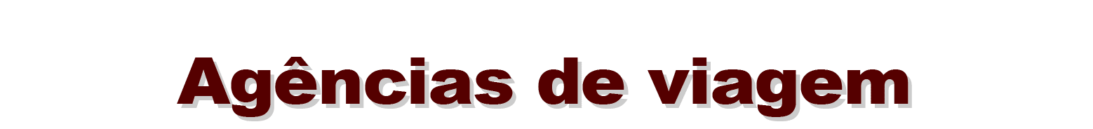 Ag ncias de viagem